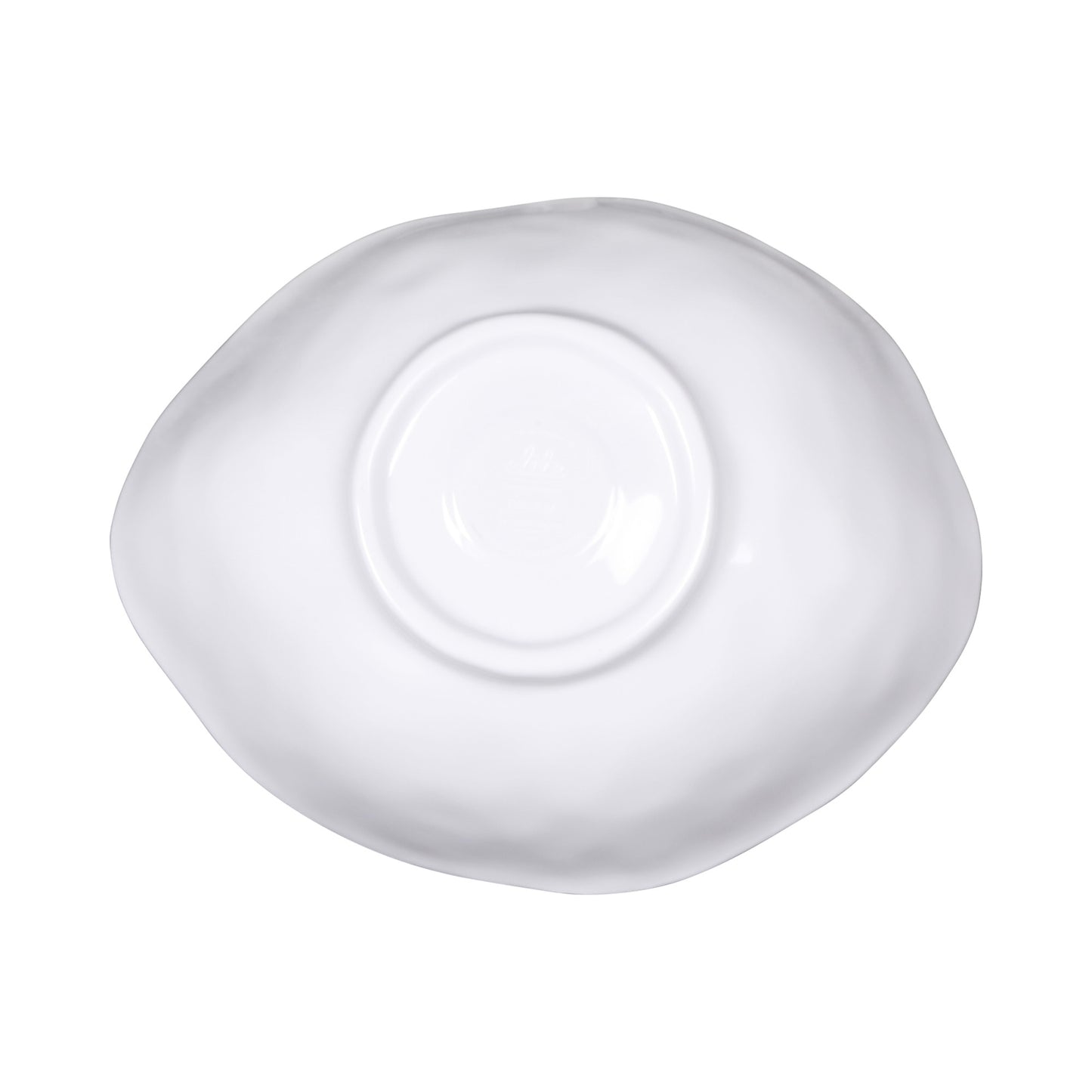 Melamine Oval Bowl - Navy Design