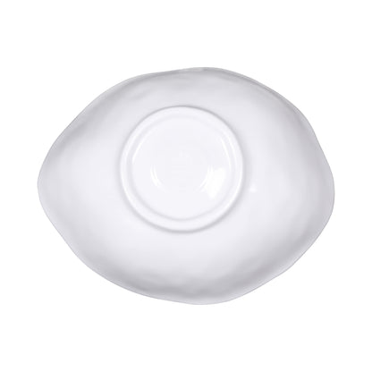 Melamine Oval Bowl - Navy Design