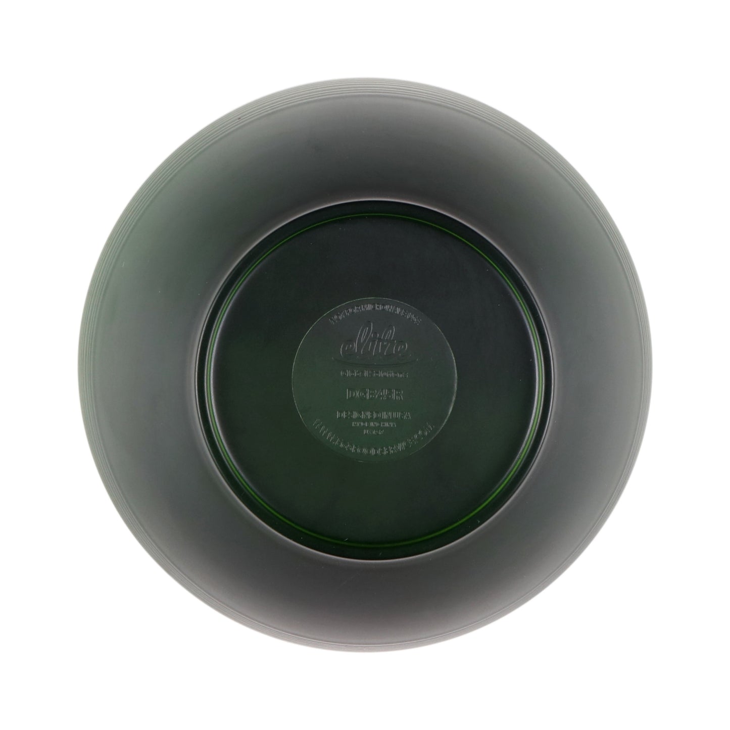 Melamine Round Bowl - Green Glaze