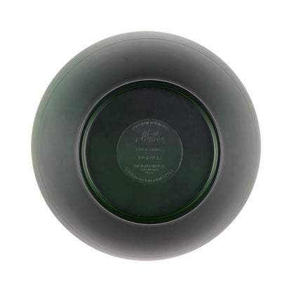 Melamine Round Bowl - Green Glaze