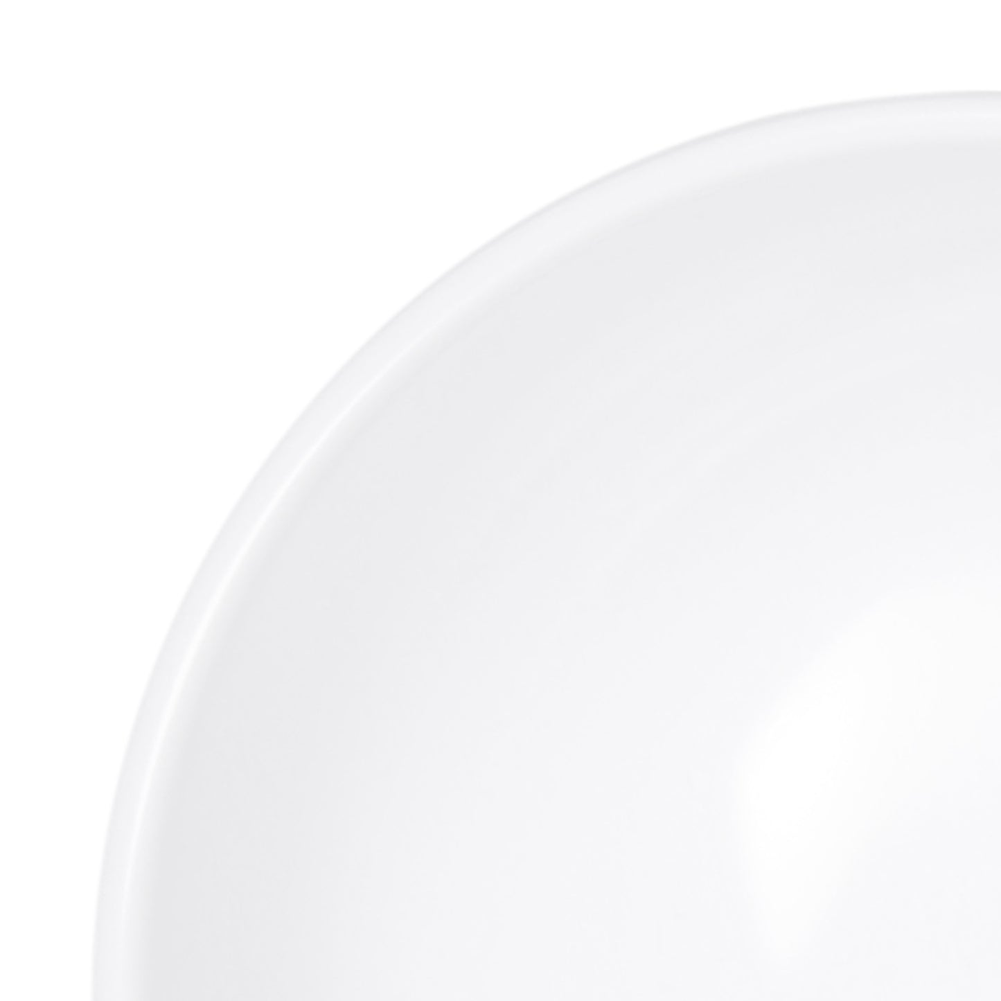Melamine Round Bowl - White