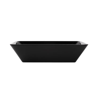 Melamine Rectangular Bowl - Black