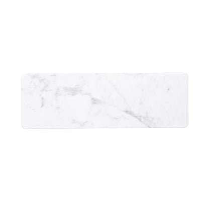 Melamine Rectangular Serving Board - Carrara Marble