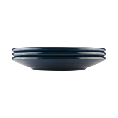 Melamine Round Pebble Plate - Lapis
