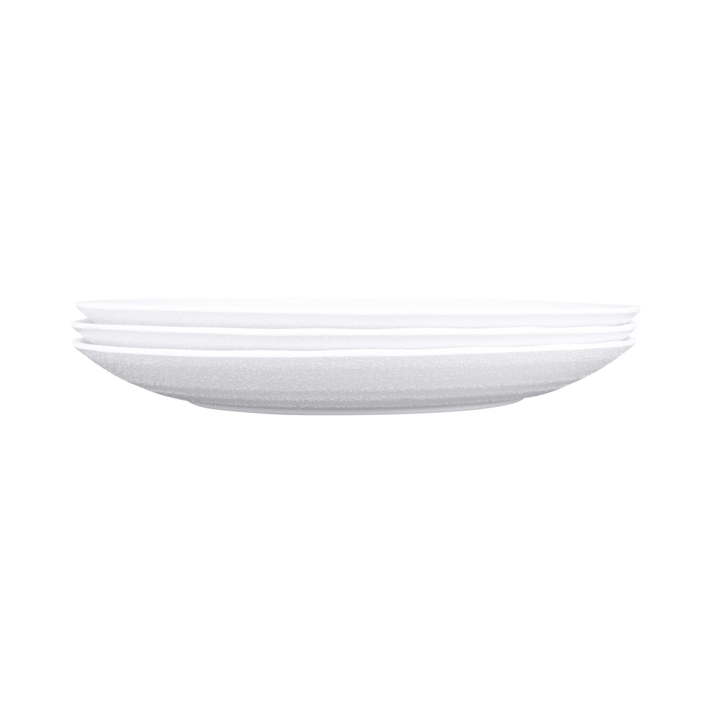 Melamine Round Plate - White