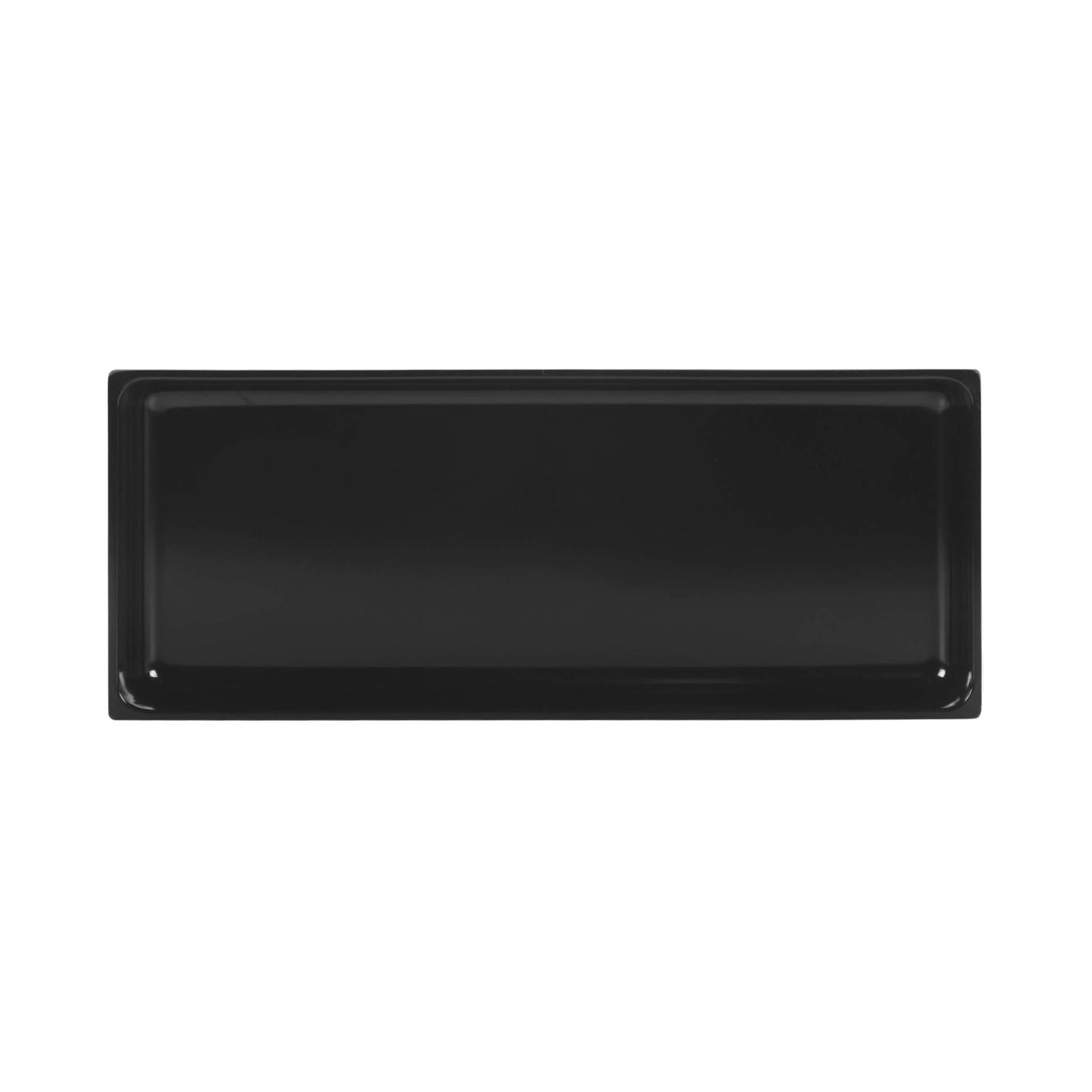 Melamine Rectangular Bin - Black