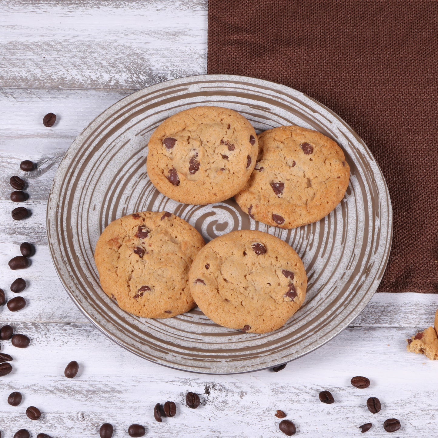 Melamine Round Plate - Stardust Blue