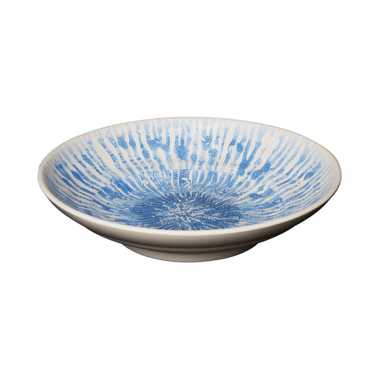 Melamine Round Bowl - Catalina Light Blue