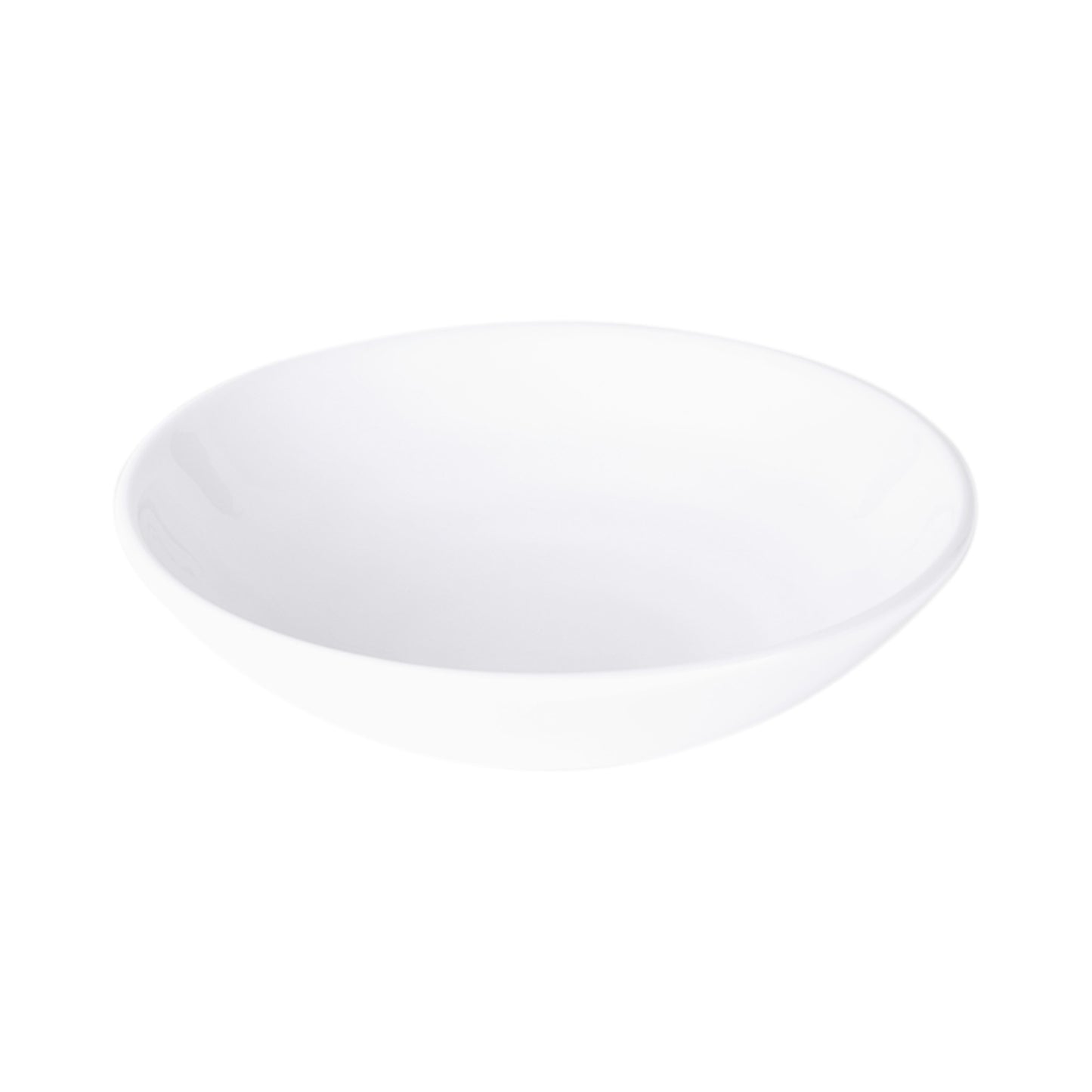 Melamine Round Bowl - White