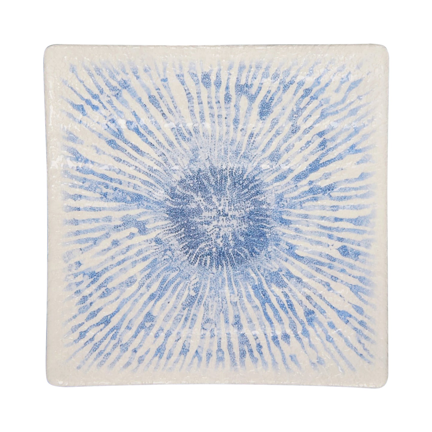 Melamine Square Plate - Catalina Light Blue