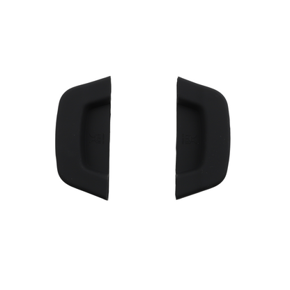 4.66" x 1.97" Black Silicone Handle for Rectangular Heiss Pots Shapes, (Set/1 Pair). GET, Heiss