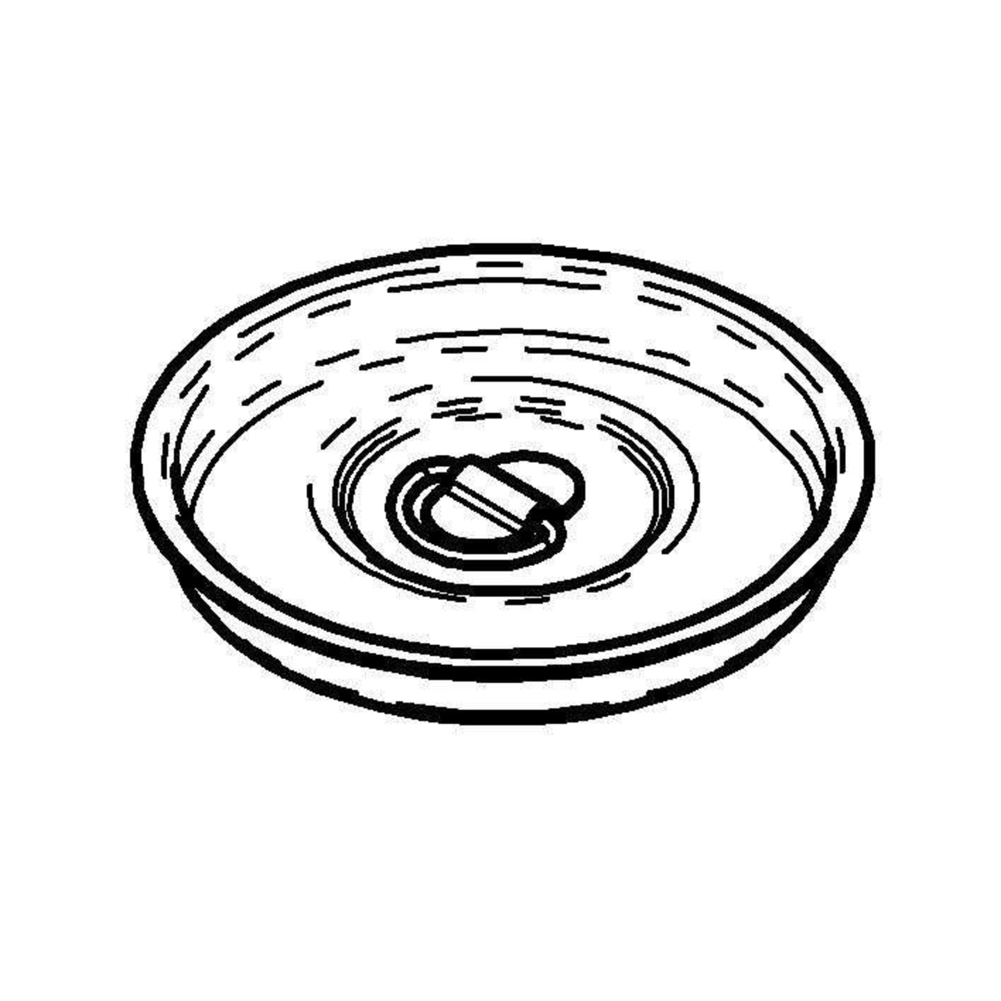 SPARE Lid/Hood  St.St. Lid for milk can 3l (gold-plated)