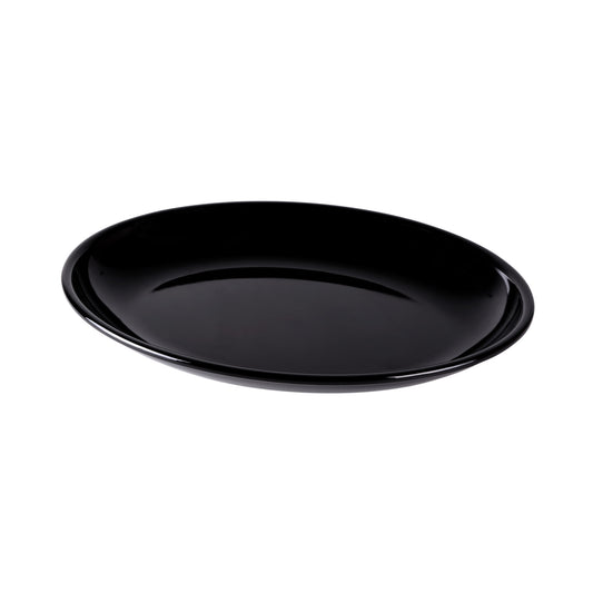 Melamine Oval Platter - Black