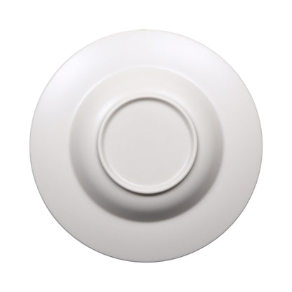 Melamine Round Past/Soup Bowl - Cream Glaze