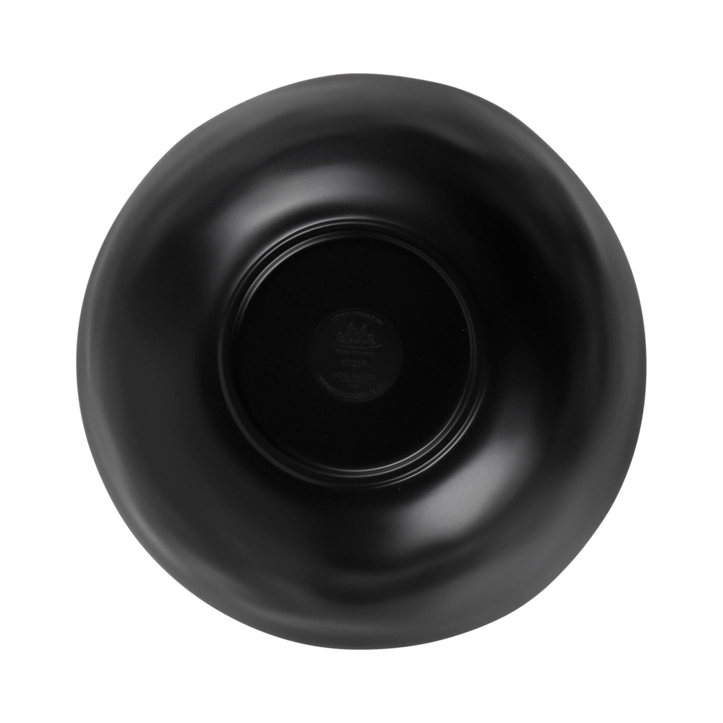 Melamine Round Bowl - Black