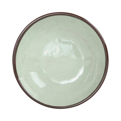 Melamine Round Crackle Bowl - Hemlock