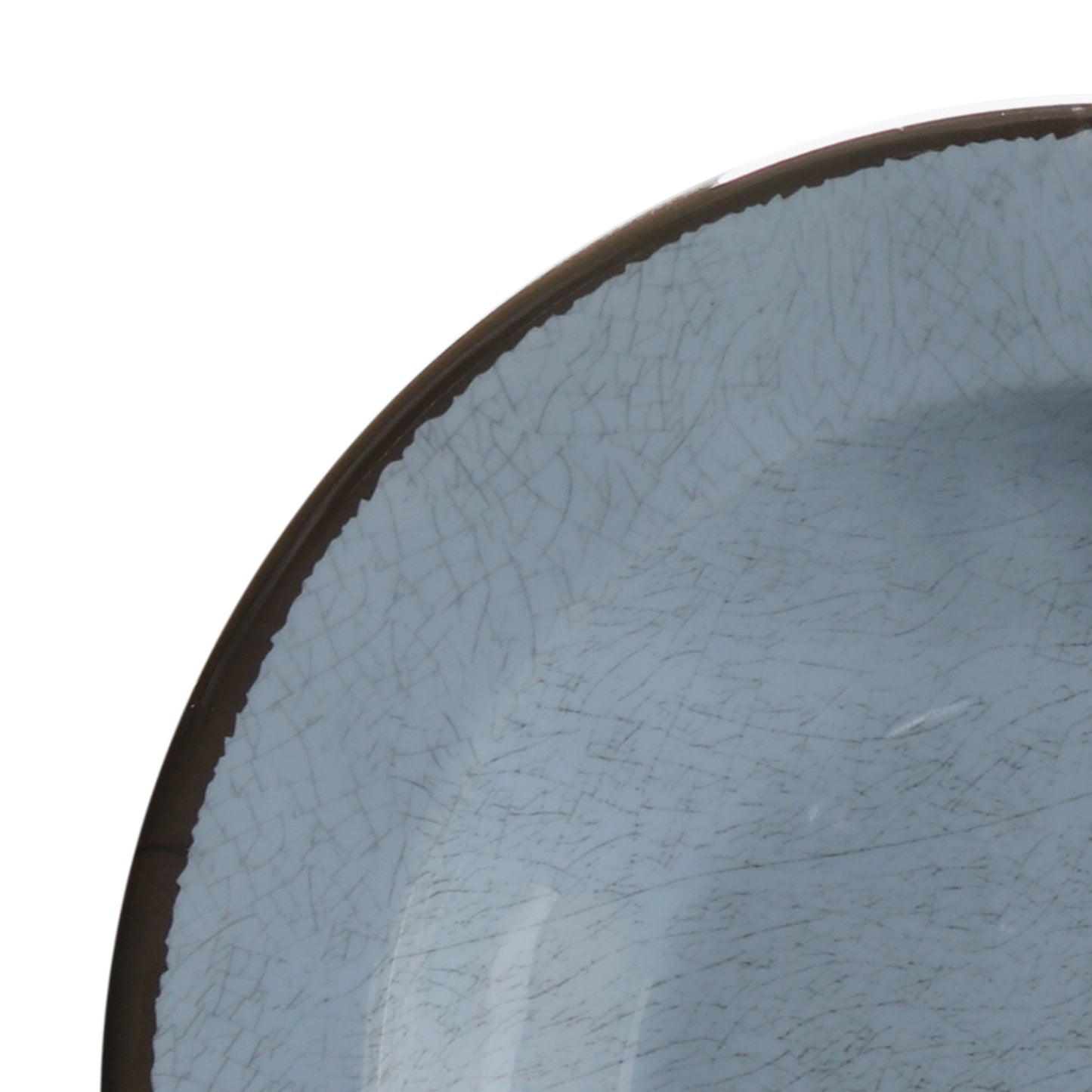 Melamine Round Crackle Pasta/Soup Bowl - Cameo Blue