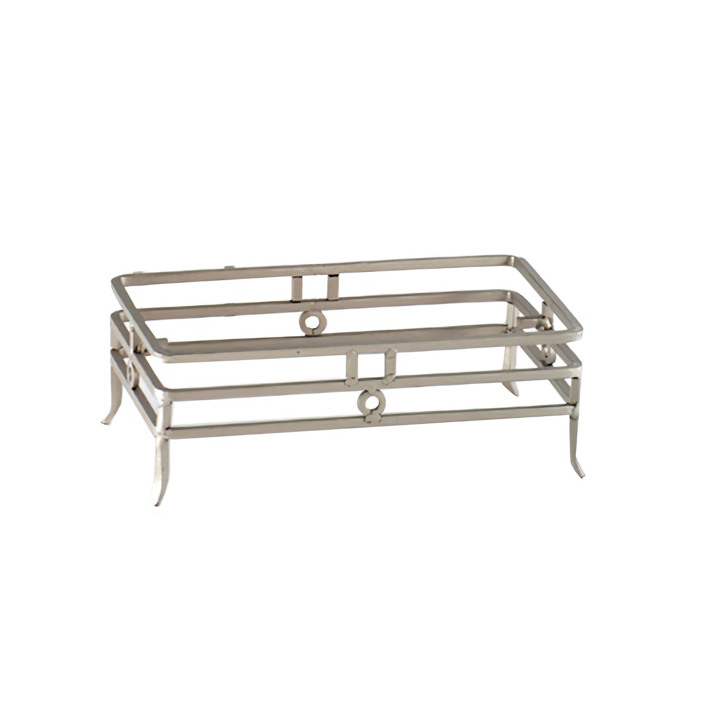 Tall Metal Rectangular Riser