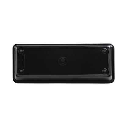 Melamine Rectangular Beaded Edge Tray - Black