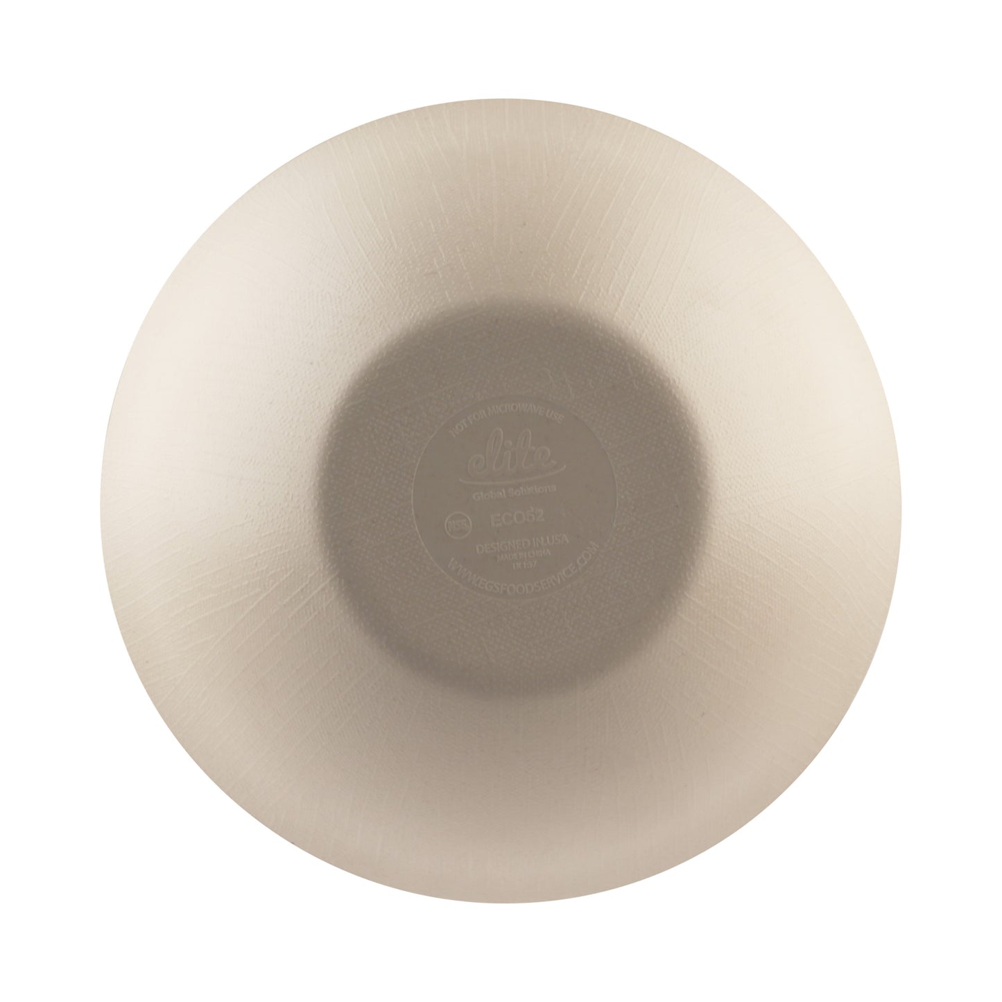 Melamine Round Bowl - Papyrus