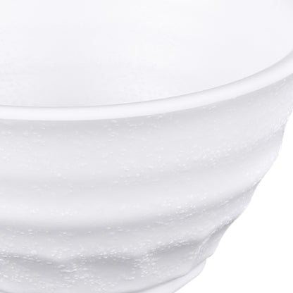 Melamine Round Bowl - White