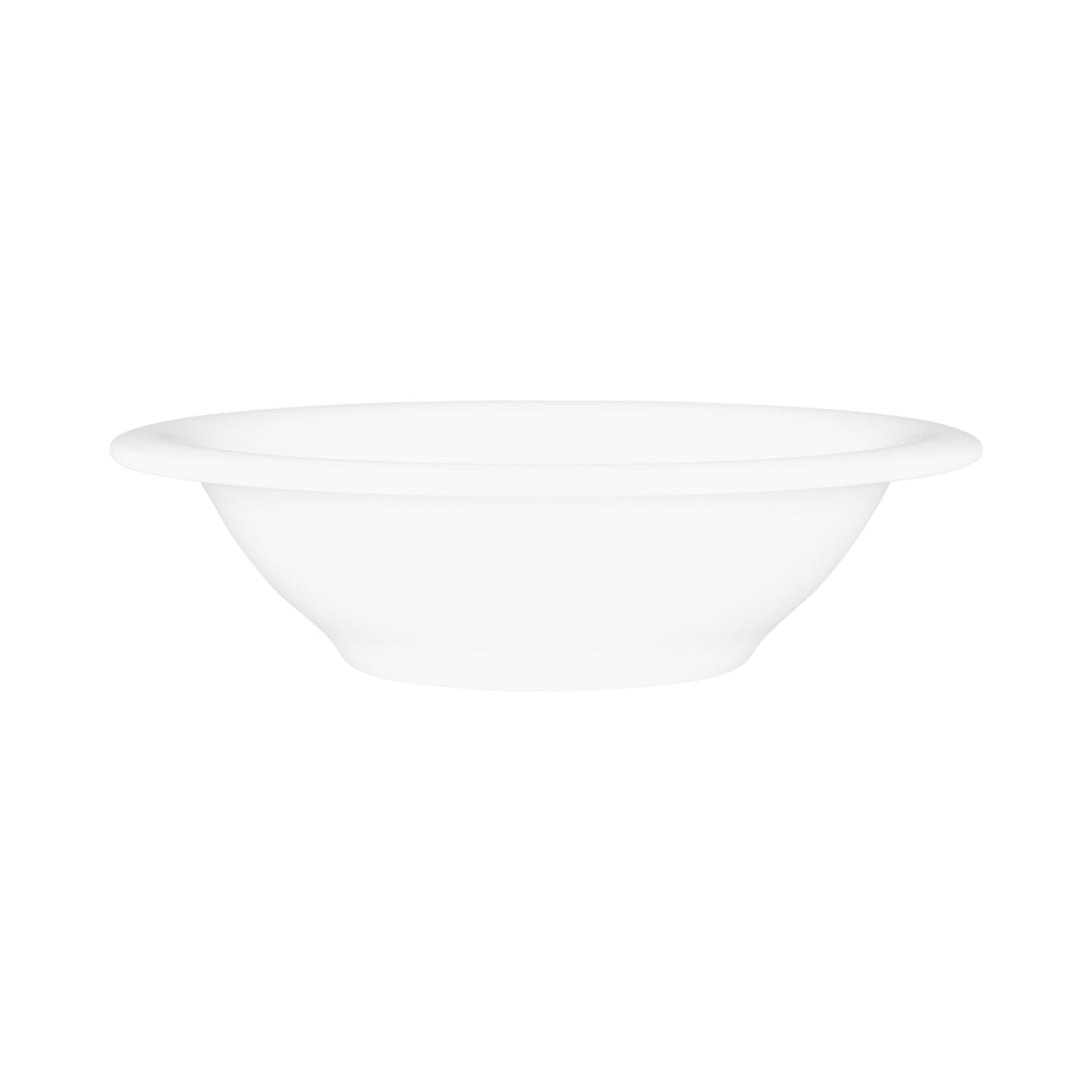 Melamine Round Bowl - White