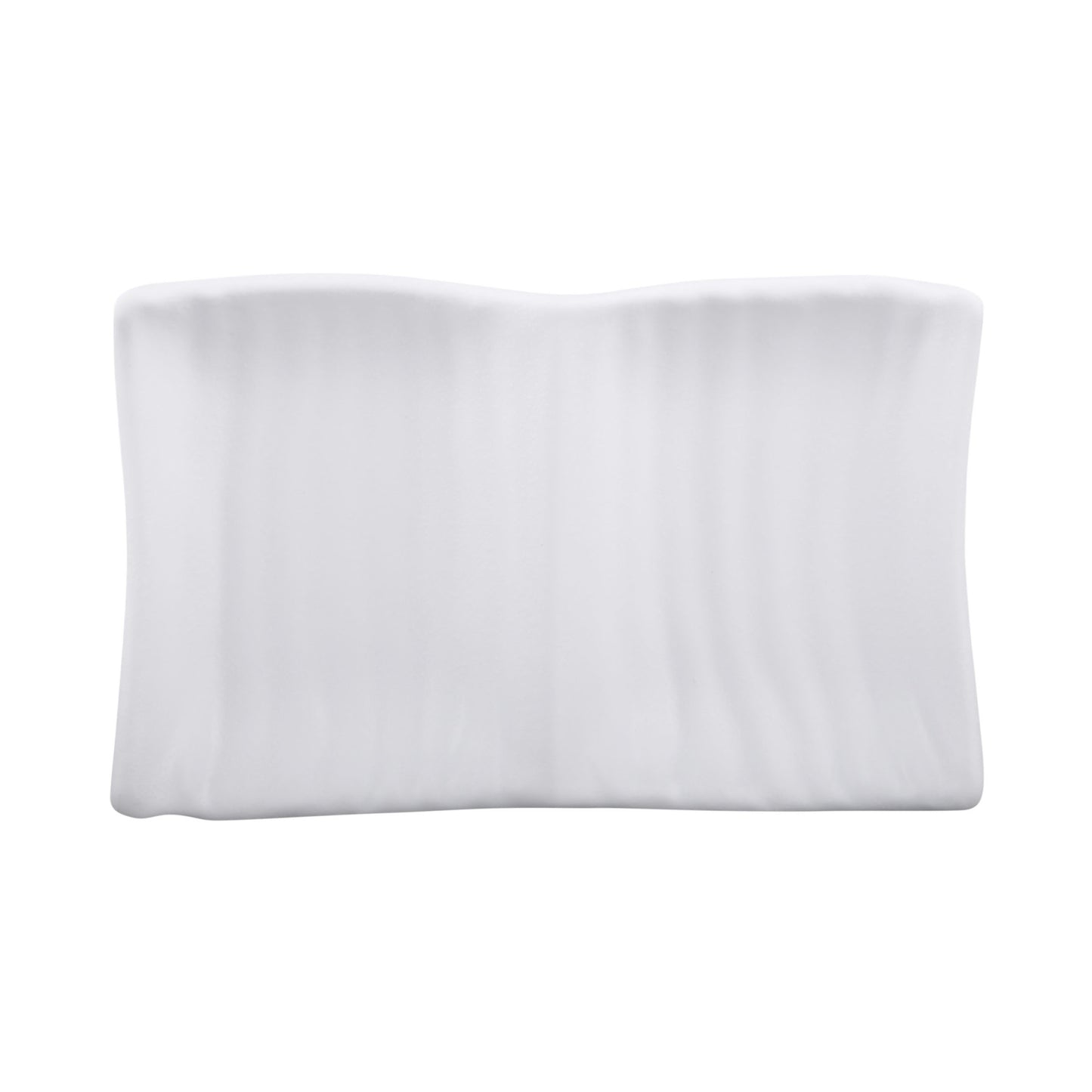 Melamine Two Compartment Tray - White