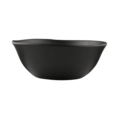 Melamine Round Bowl - Black