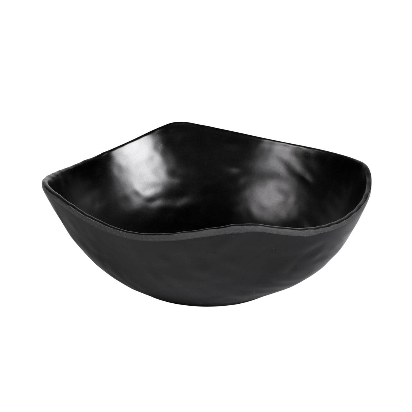 Melamine Squarish Bowl - Black