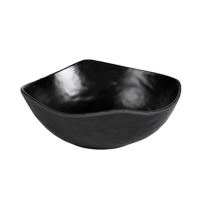 Melamine Squarish Bowl - Black