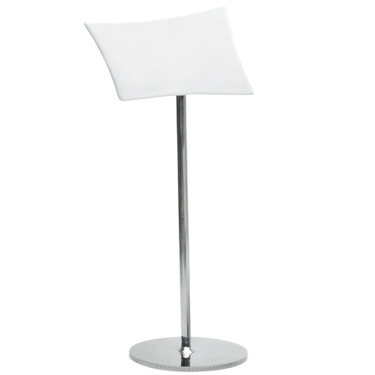 Tall Metal Stand with Ceramic Sign