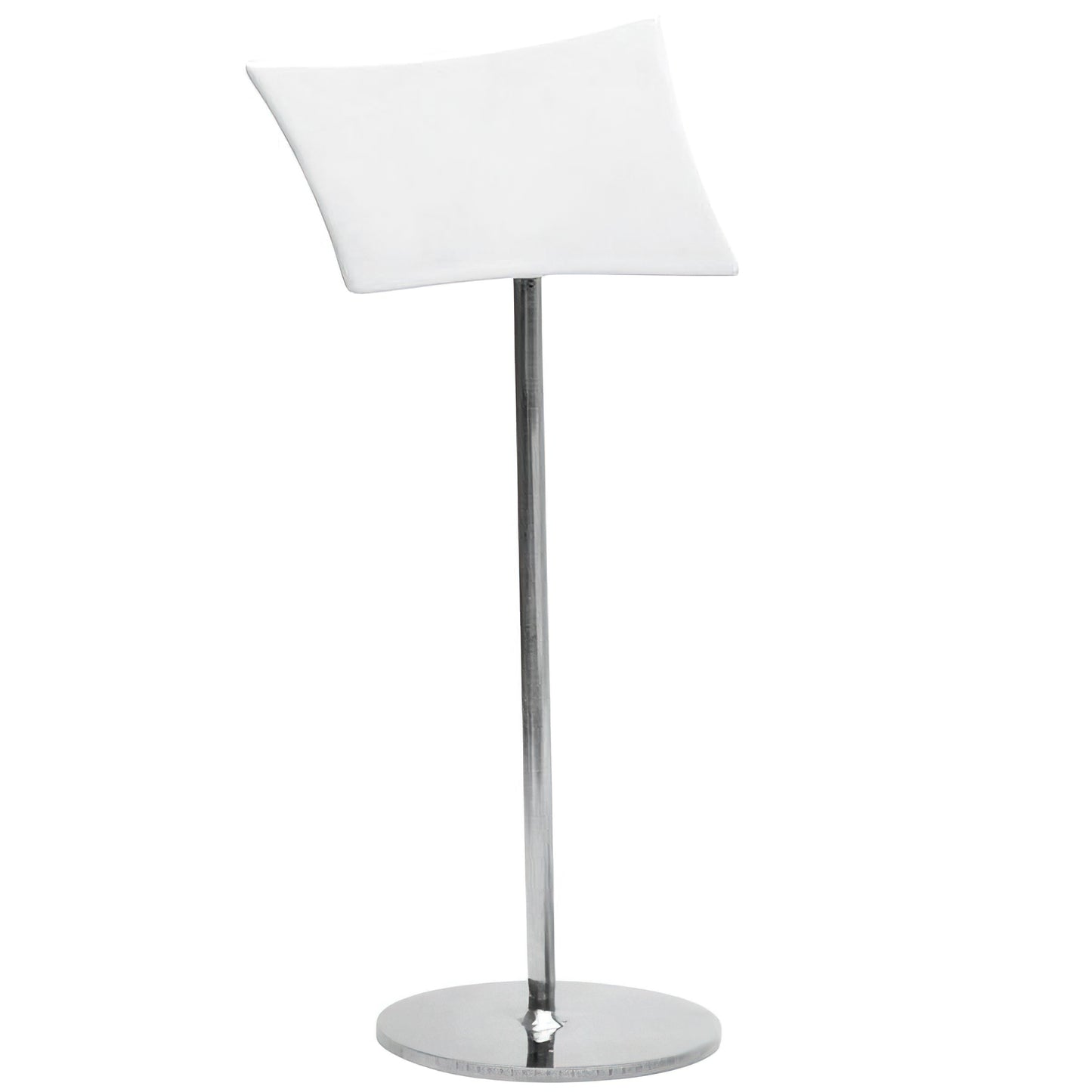 Tall Metal Stand with Ceramic Sign