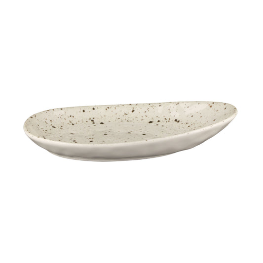 Melamine Oval Plate - Chocolate Chip