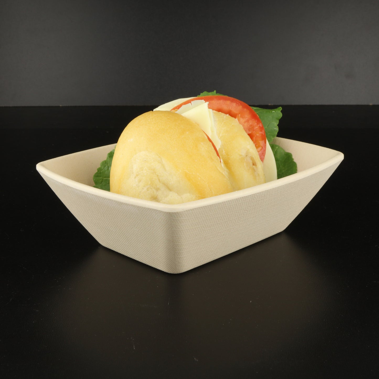 Melamine Rectangular Bowl - Papyrus
