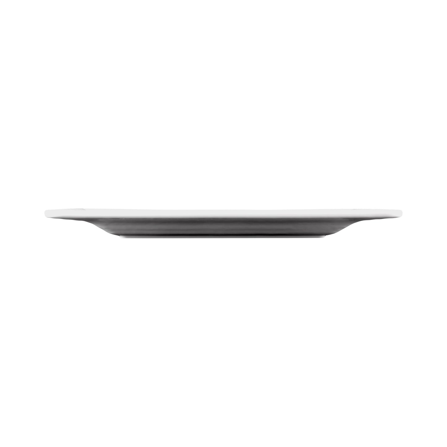 Melamine Rectangular Pebble Tray - White