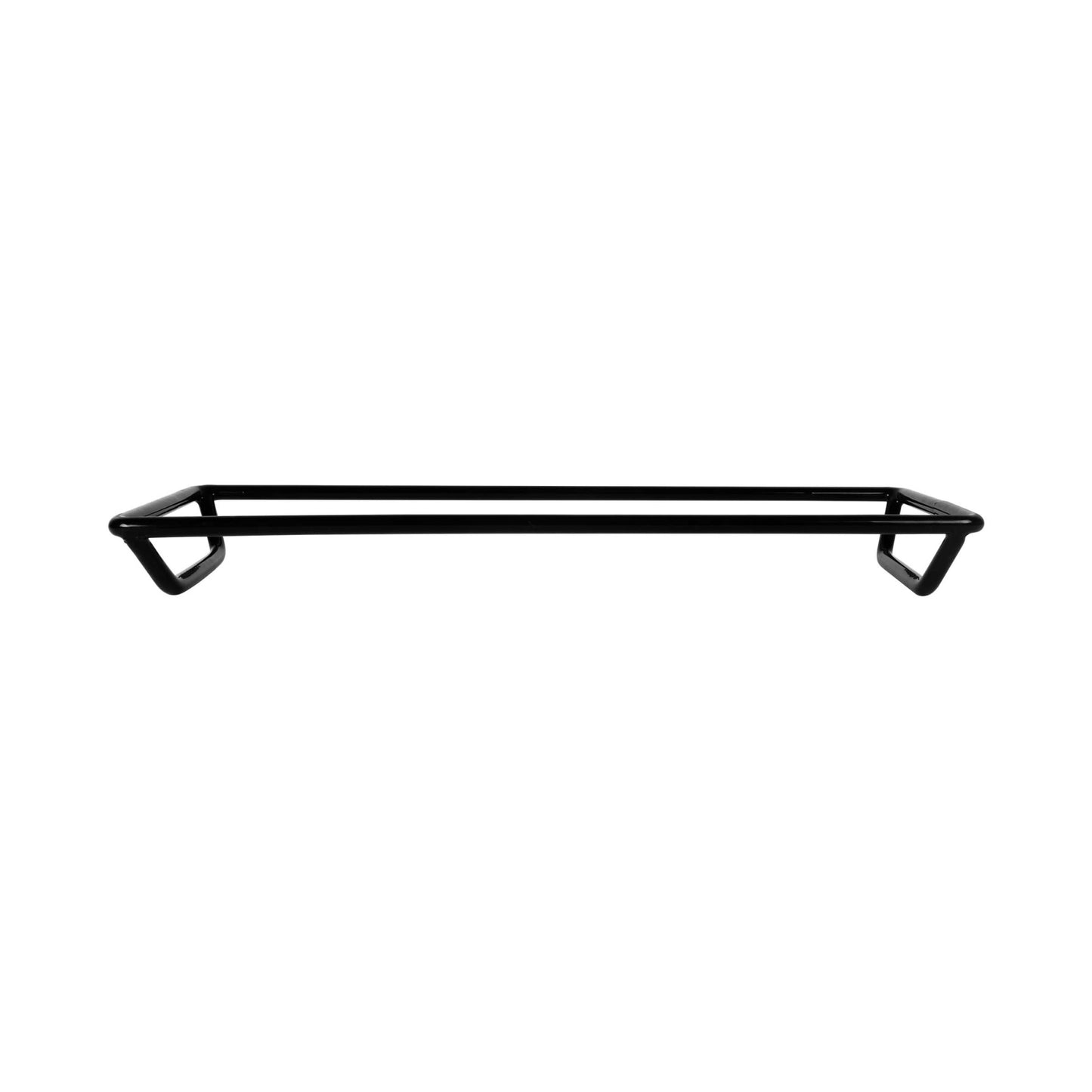Melamine Rubber Coated Steel Rack - Black