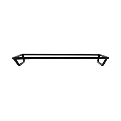 Melamine Rubber Coated Steel Rack - Black