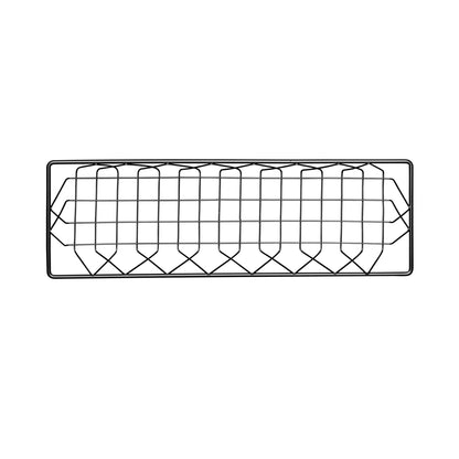 Metal Rectangular Wire Basket - Gunmetal Grey