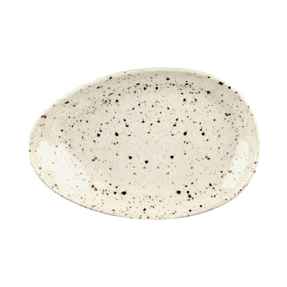Melamine Oval Plate - Chocolate Chip