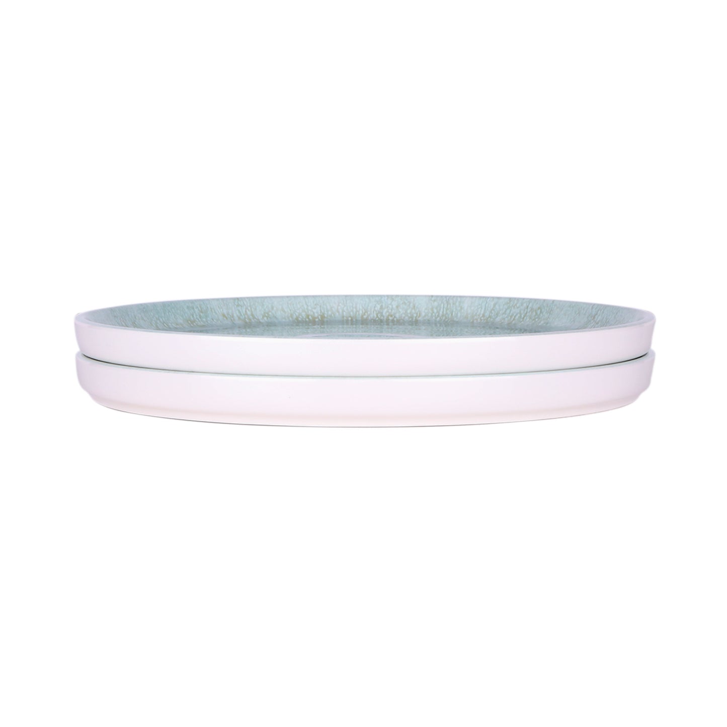 Melamine Round Plate - Sea Moss
