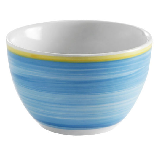 8.8 oz. Blue Porcelain Bouillon Cup, 4" Dia., Corona Calypso (12 Pack)