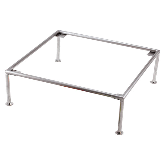 Tall Stainless Steel Rectangular Riser