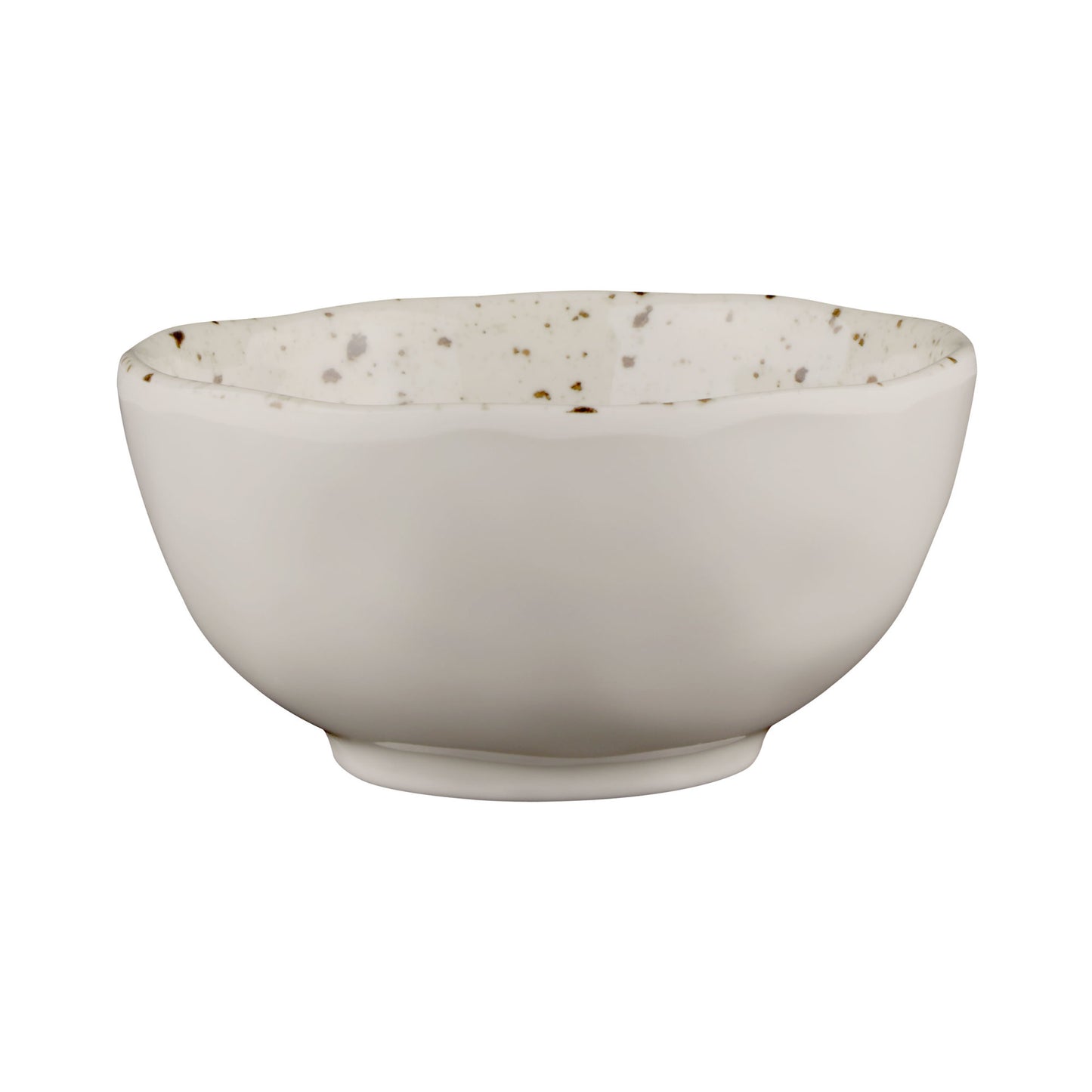 Melamine Round Bowl - Chocolate Chip
