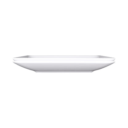 Melamine Square Plate - White