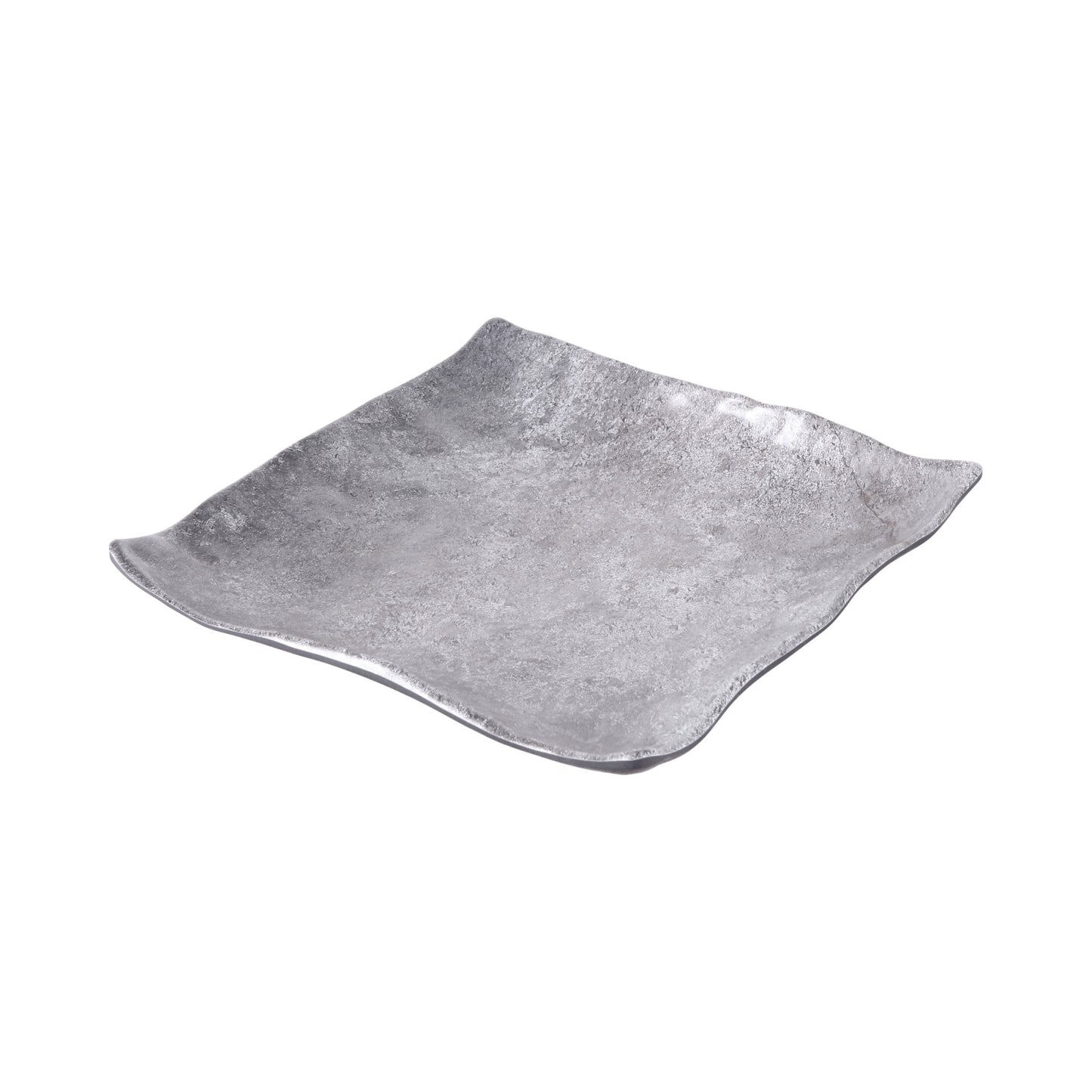 Melamine Square Plate - Coal