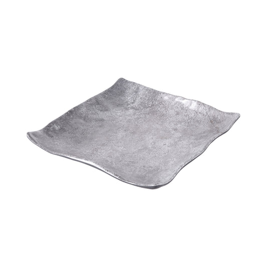 Melamine Square Plate - Coal