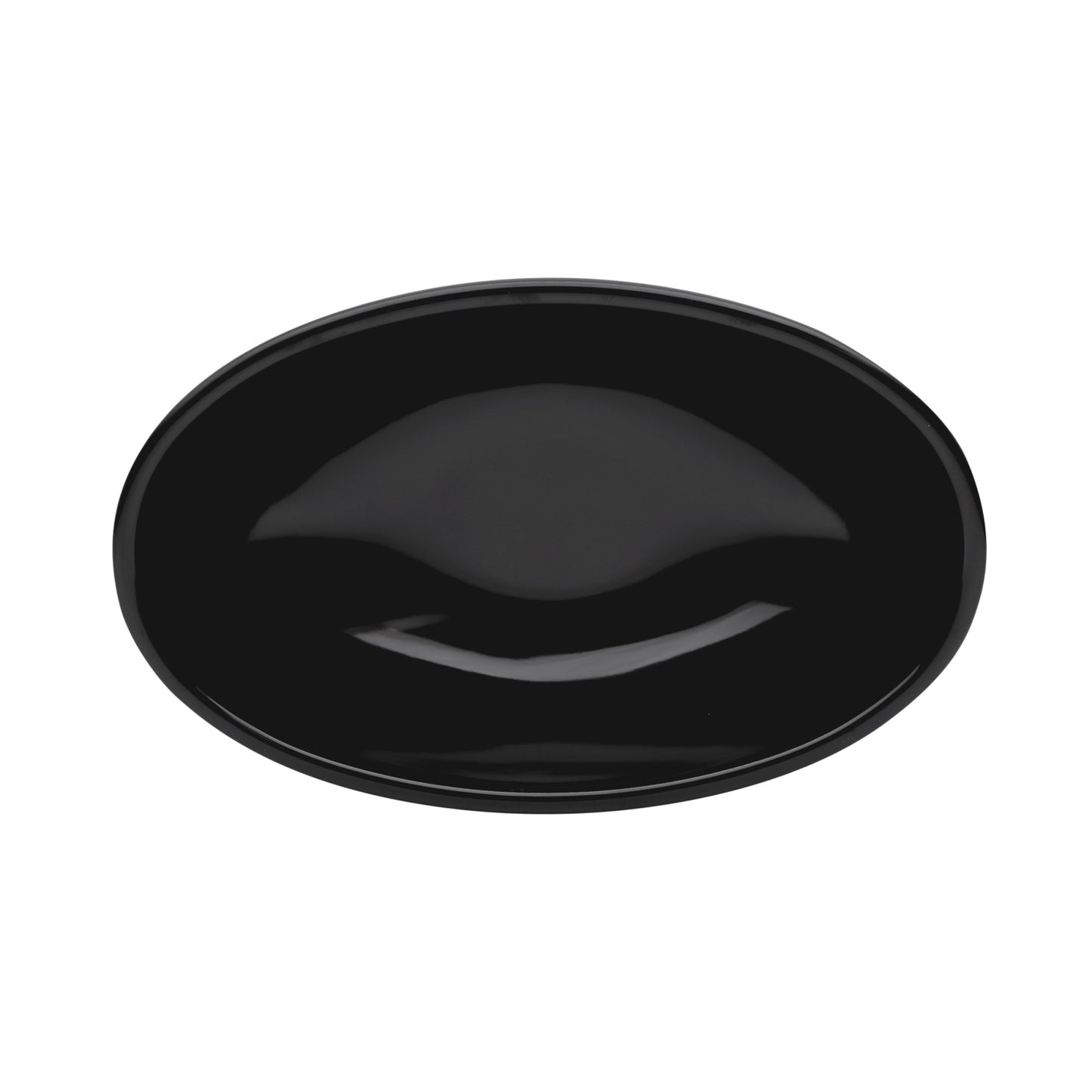 Melamine Oblong Bowl - Black