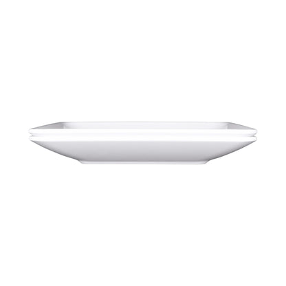 Melamine Square Plate - White