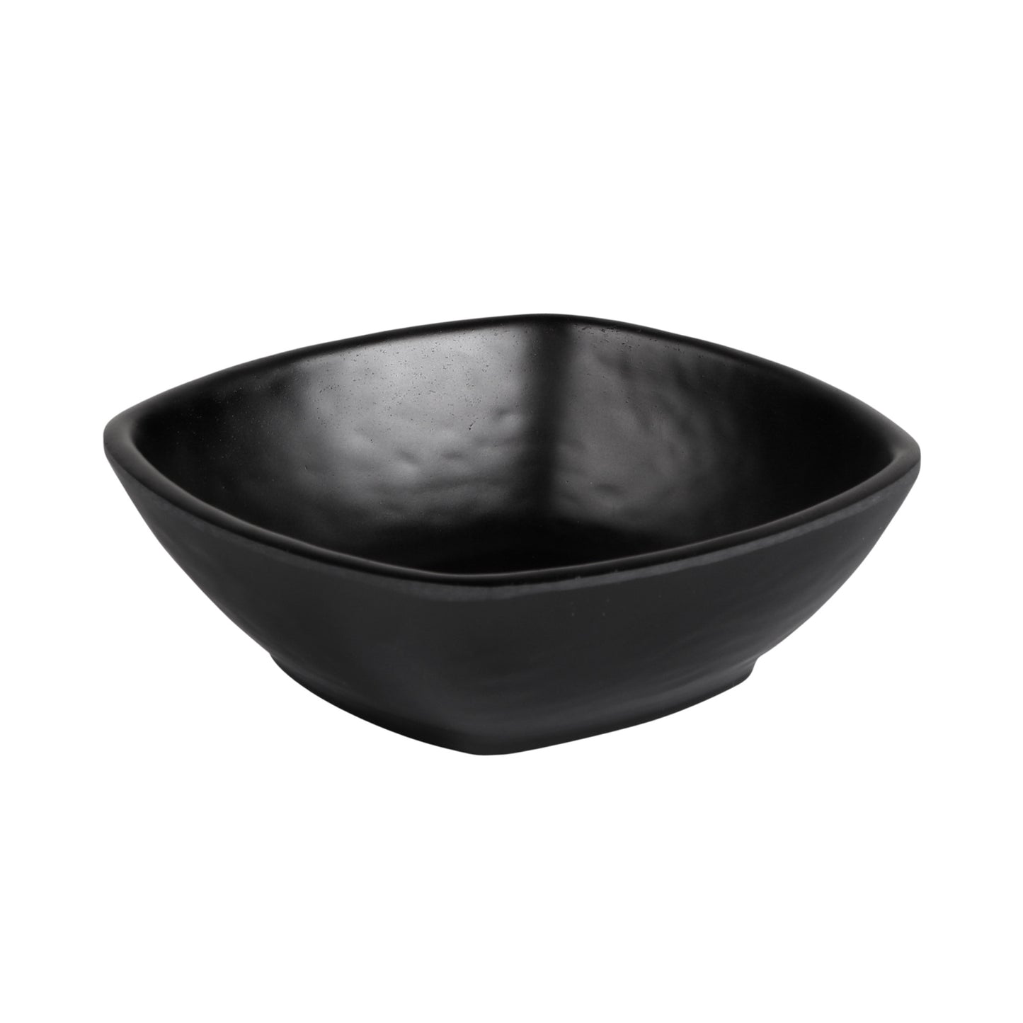 Melamine Square Bowl - Black
