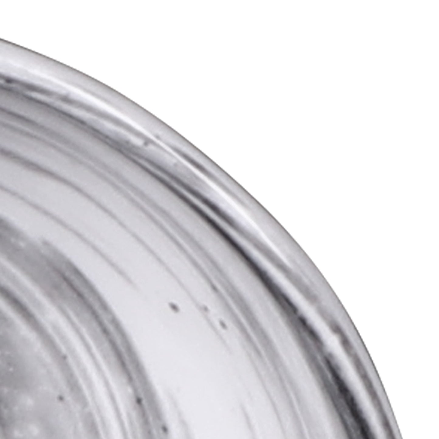 Melamine Round Bowl - Black Design